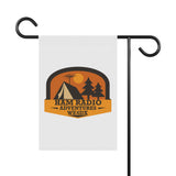 Ham Radio Adventures Flag - Small White