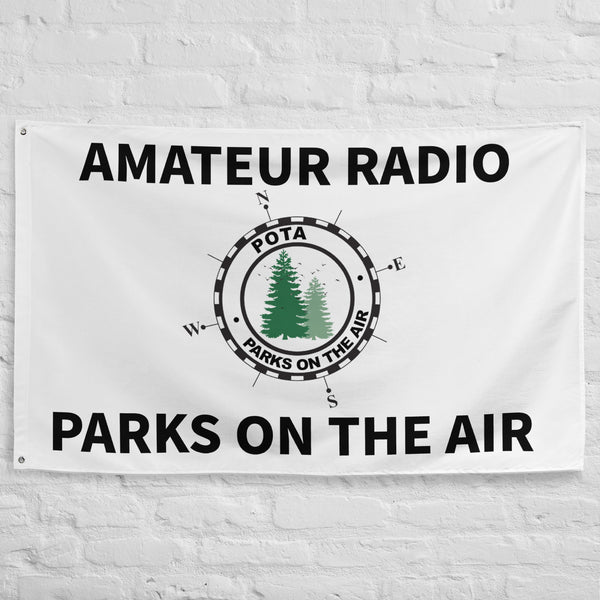 Amateur Radio Logo Flag