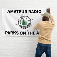Amateur Radio Logo Flag