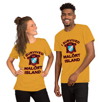 I Survived Malort Island - Short Sleeve Tee Shirt