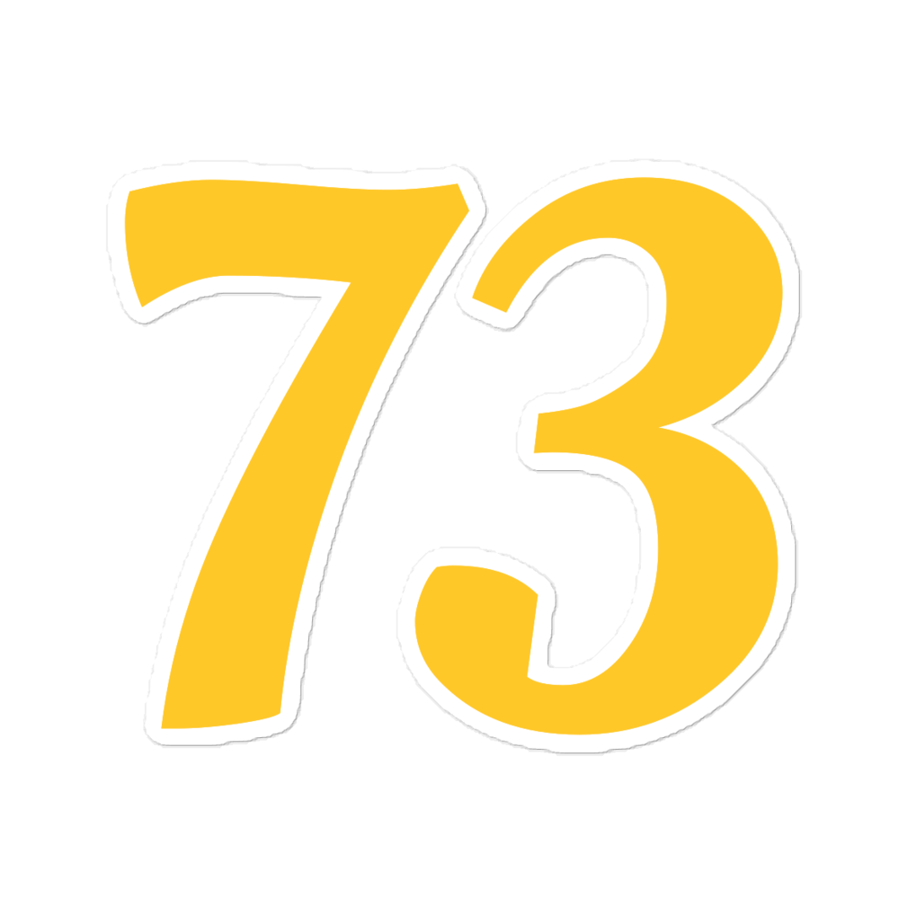 73 Sticker – HAM RADIO GEAR